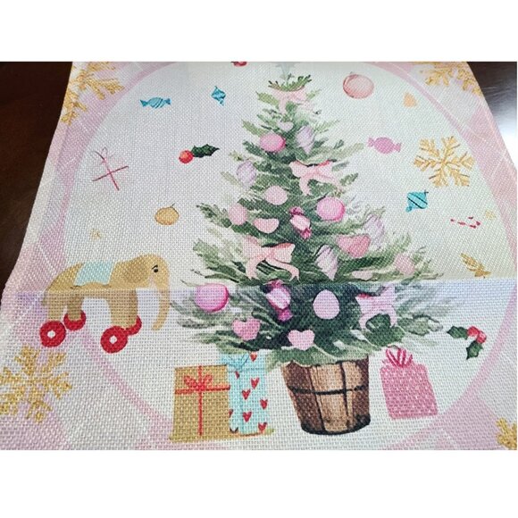 Nutcracker Table Runner Christmas Decor Holiday Decoration Decorative Cloth 72" - Picture 10 of 15